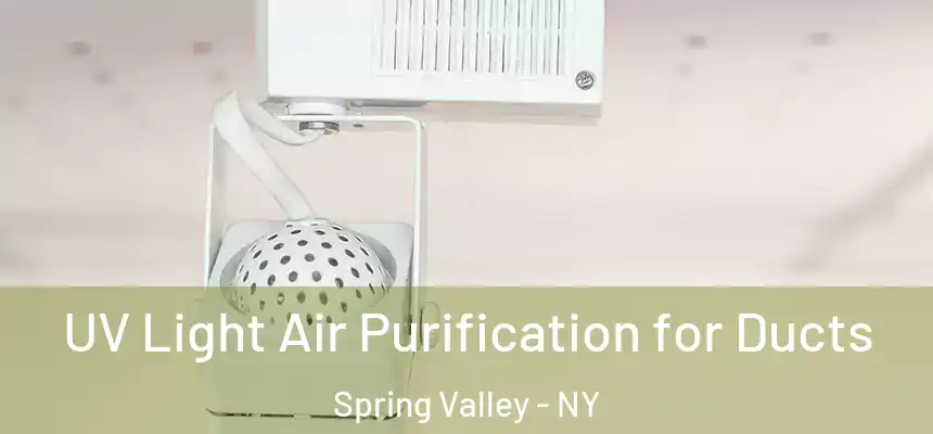  UV Light Air Purification for Ducts Spring Valley - NY